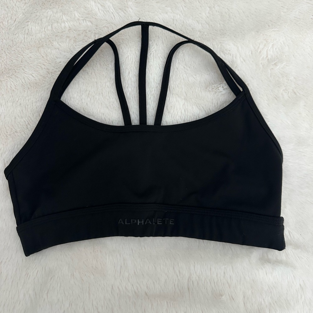 Alphalete Women's Black Sports Bra